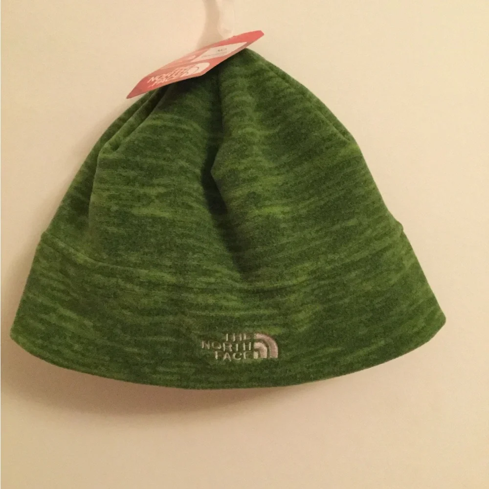 NWT The North Face Forest Green Beanie - Picture 1 of 3